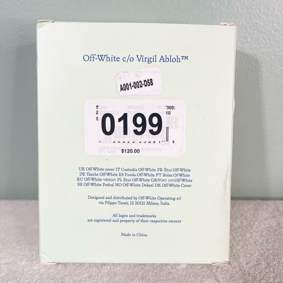 Off-White Silicone Arrow 2nd Generation Airpod Case nwt - Picture 9 of 9